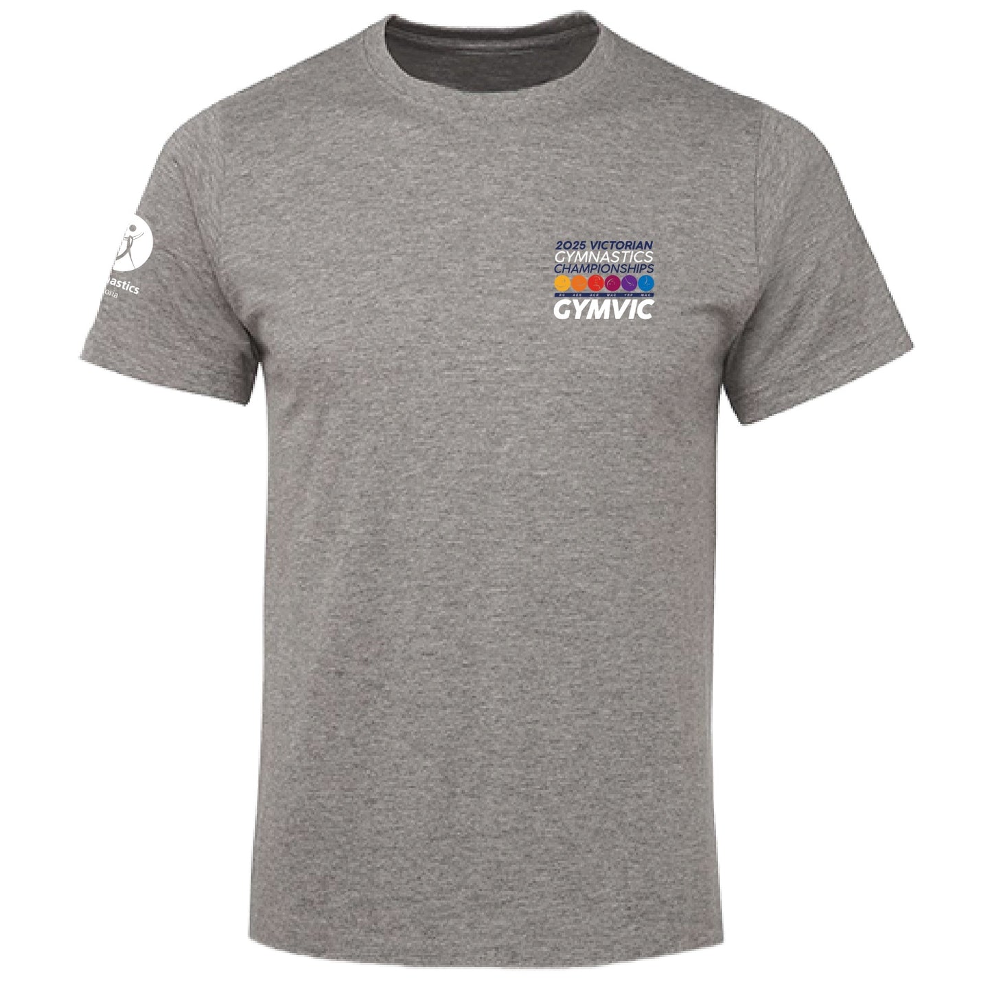 2025 GYM VIC Mens/Kids T-Shirt [gry]