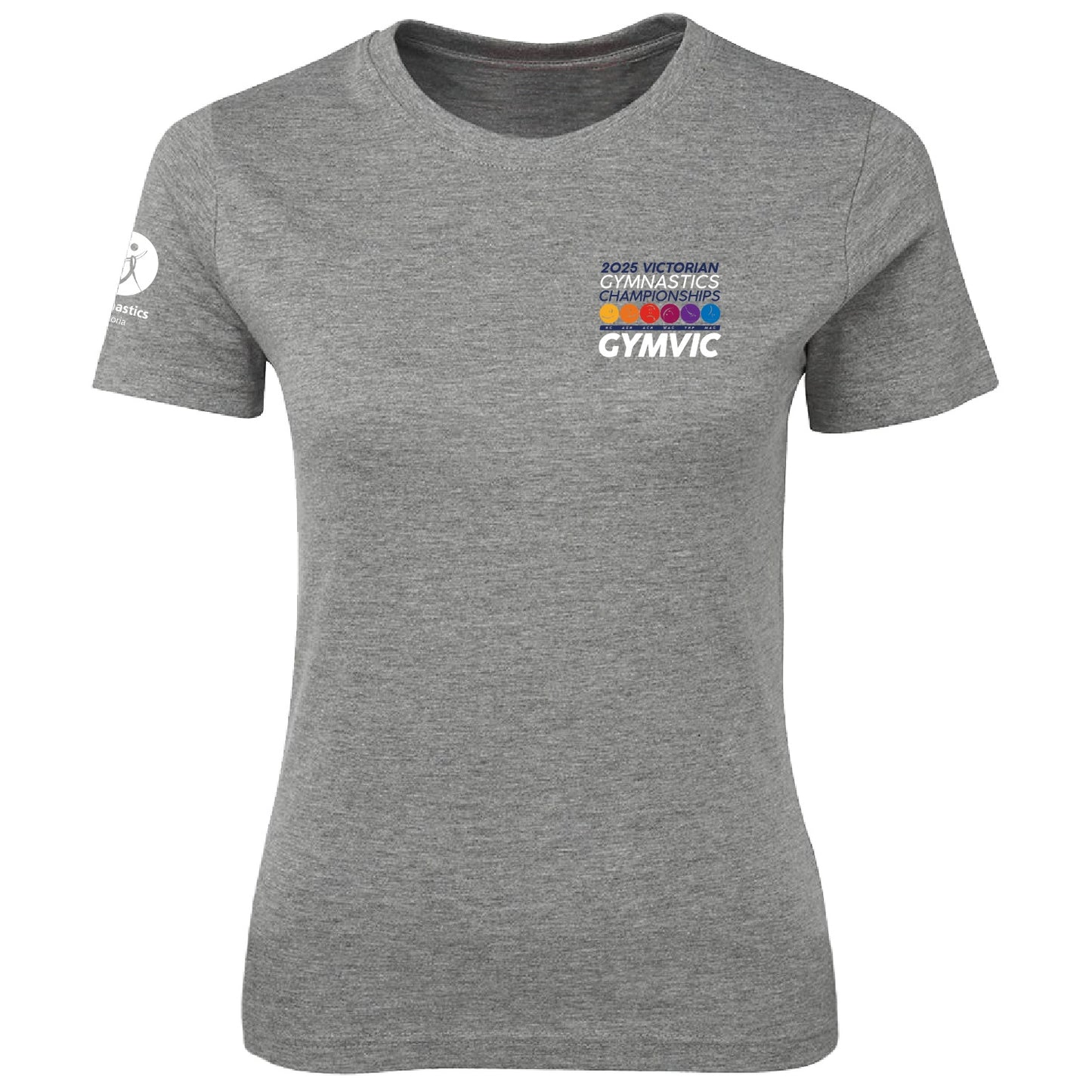 2025 GYM VIC Ladies T-Shirt [gry]