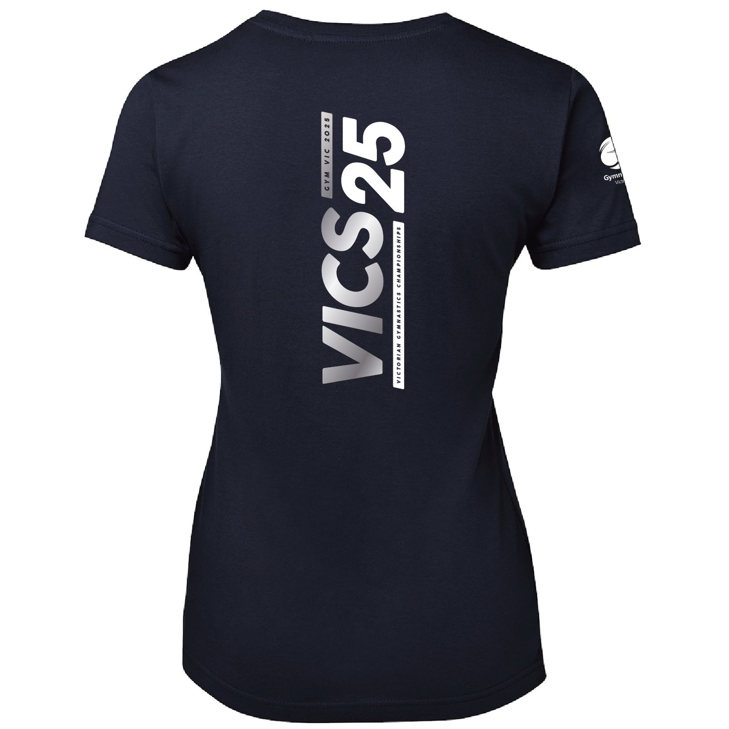 2025 GYM VIC Ladies T-Shirt [nvy]