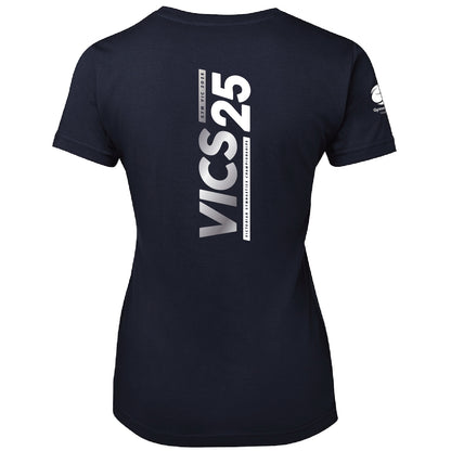 2025 GYM VIC Ladies T-Shirt [nvy]