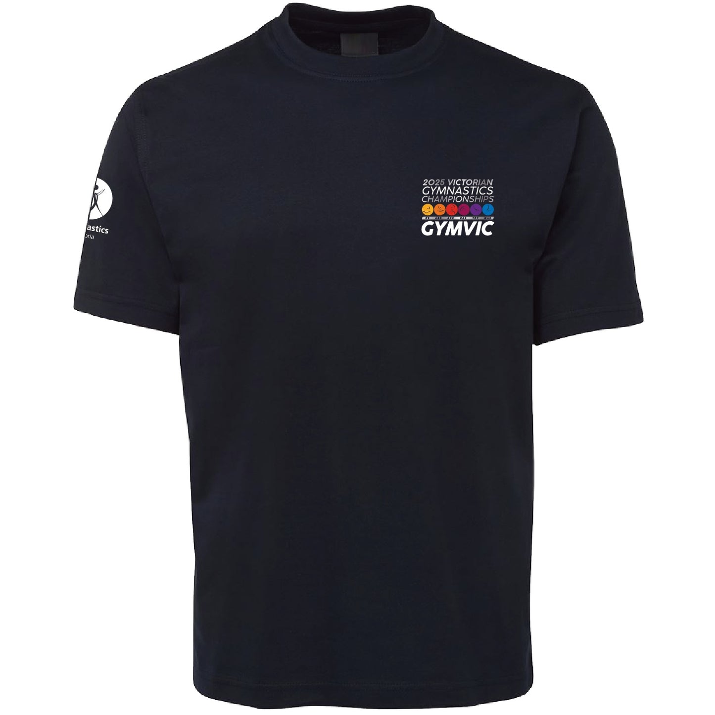 2025 GYM VIC Mens/Kids T-Shirt [nvy]