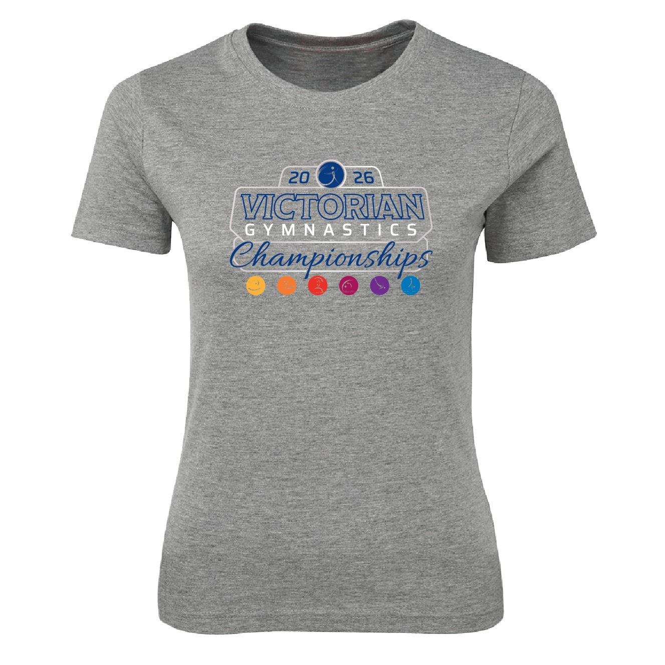 2026 GYM VIC Ladies T-Shirt [gry]
