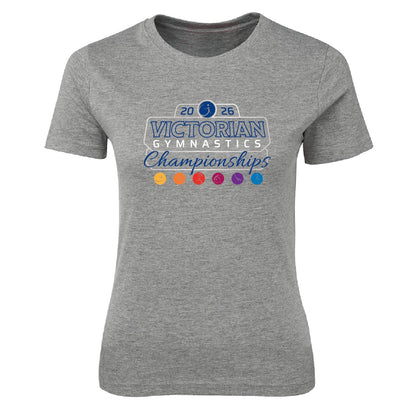 2026 GYM VIC Ladies T-Shirt [gry]