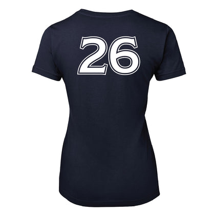 2026 GYM VIC Ladies T-Shirt [nvy]
